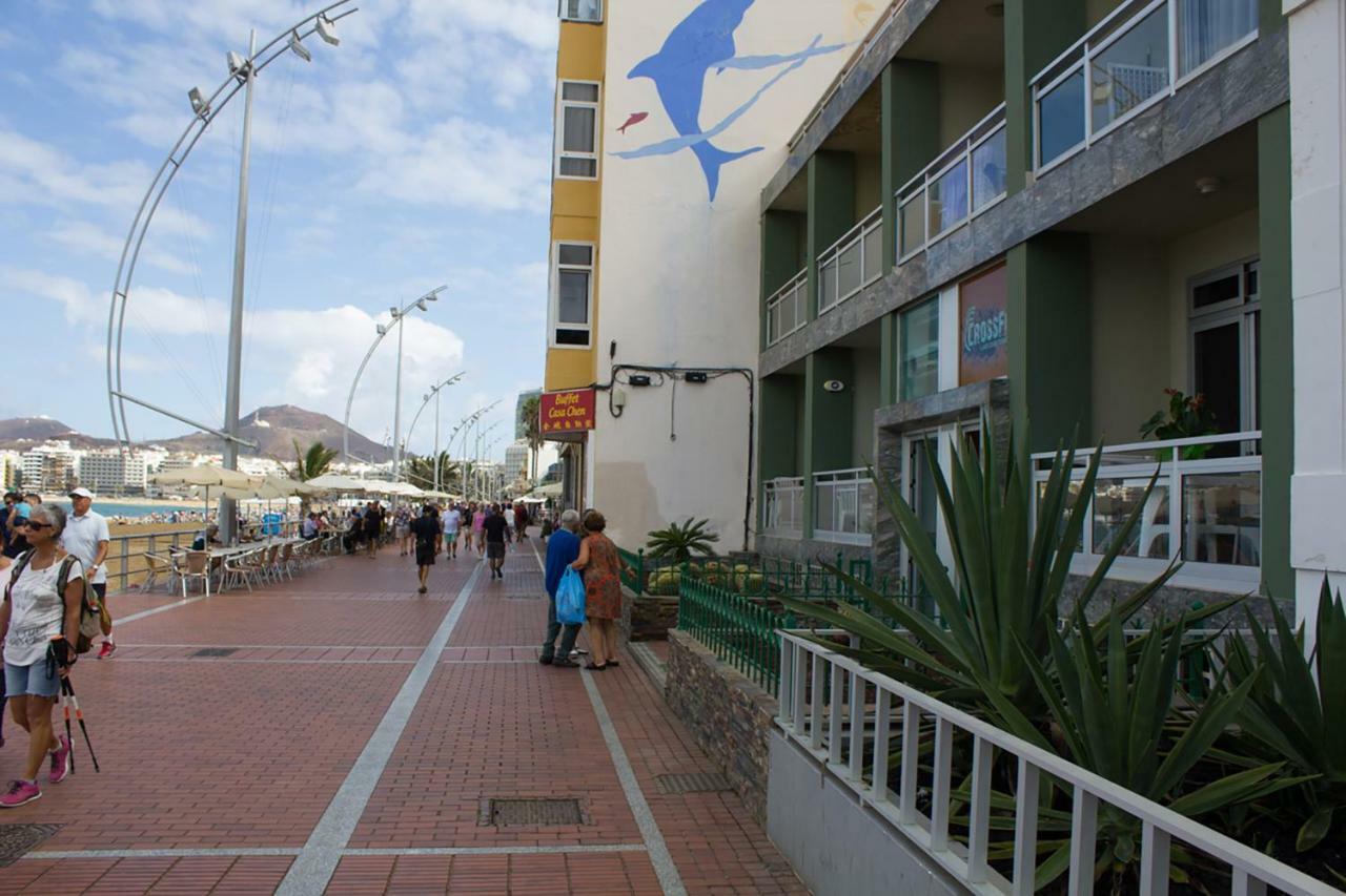 Апартаменты Estudio Interior En Playa De Las Canteras Лас-Пальмас-де-Гран-Канария Экстерьер фото